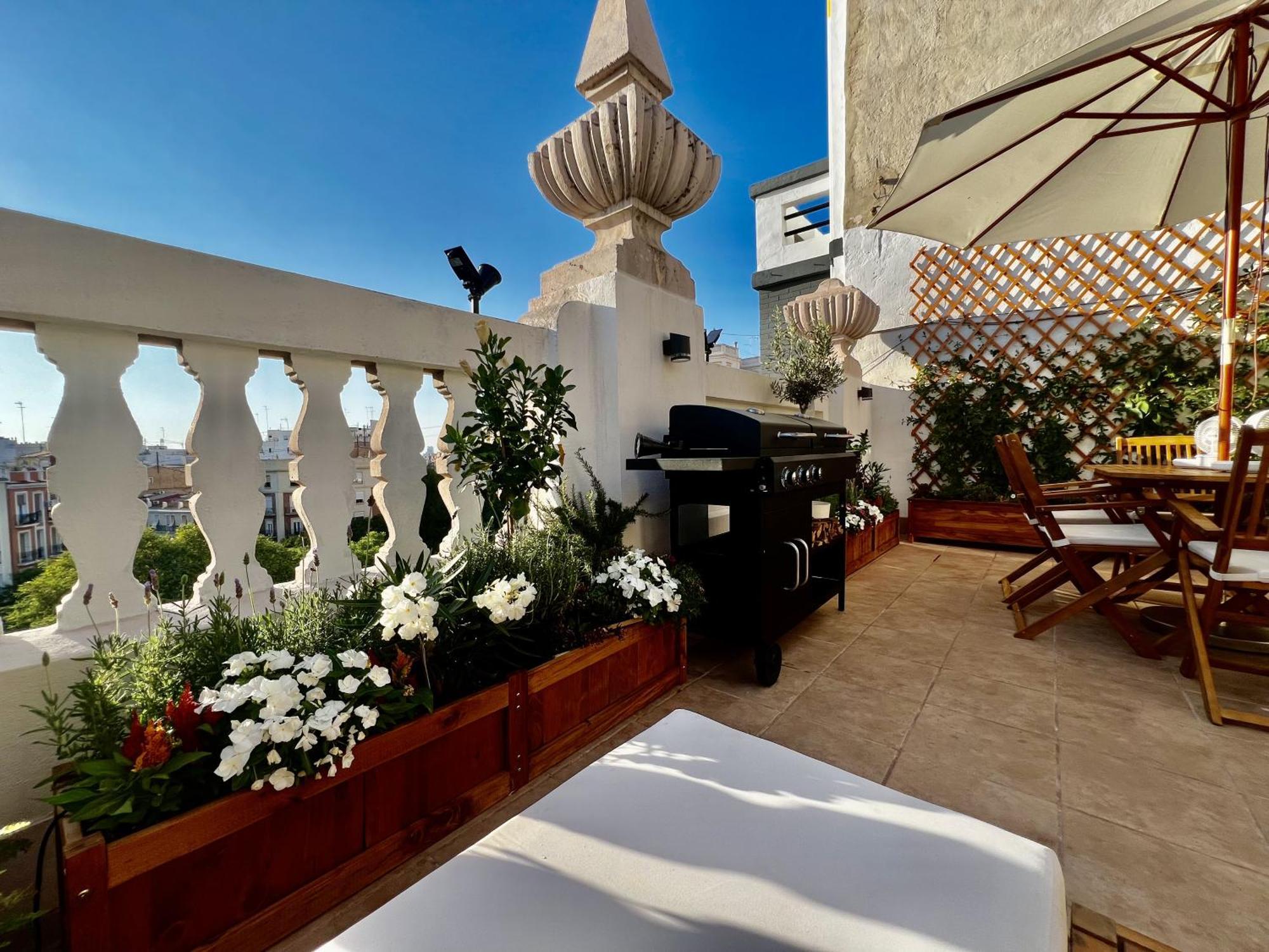 Luxury Penthouse Center Appartement Valencia Exterior foto